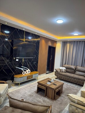 Living area - The Landmark VIP Suite سويت لاند مارك VIP (6th of October City)