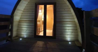 ZEcamping 3* piscine couverte pet friendly cabane 13m2 4 pers