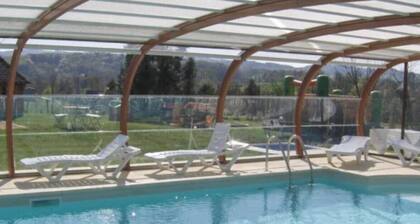 ZEcamping 3 étoiles piscine couverte tente 6m2 2 pers