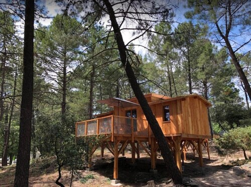 ZEcamping 3* piscine chauffée toboggans cottage 28m2 4 pers