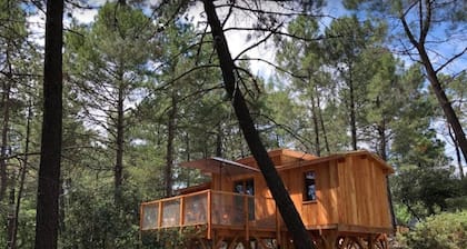 ZEcamping 3* piscine chauffée toboggans cottage 28m2 4 pers