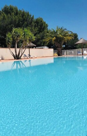 Opvarmet pool