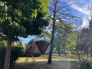 Property grounds - ZEcamping 3 étoiles pet friendly roulotte 2 pers (Bagneaux-sur-Loing)