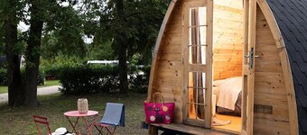 ZEcamping 3* cabane 10m2 3 pers