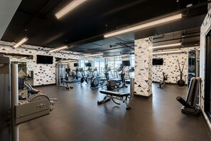 Fitness facility - Bright Studio in Deer Valley East Village, Amenities, Walk or Shuttle to Ski (Park City)