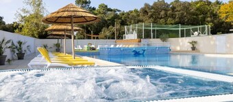 ZEcamping 4* 1km plage piscine chauffée fitness locatif 8m2 2 pers