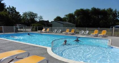 ZEcamping 3* piscine chauffée pataugeoire pet friendly mobil-home TV