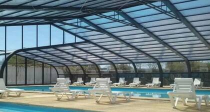 ZEcamping 3* animé piscine couverte locatif BBQ 20m2 5 pers