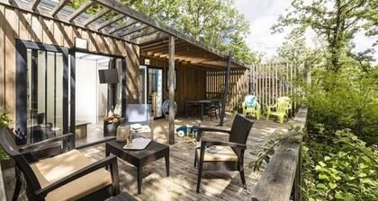ZEcamping 4* familial parc aquatique locatif BBQ 18m2 5 pers