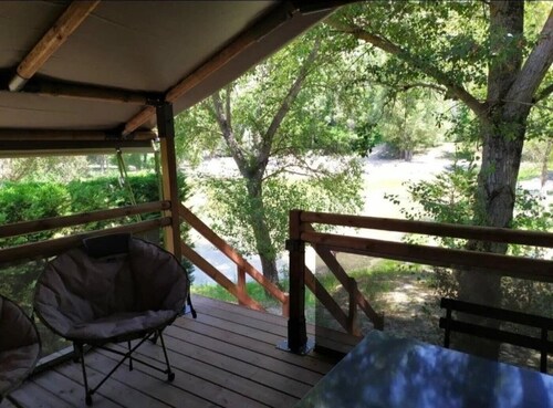 ZEcamping 3* familial parc aquatique dog friendly fitness cabane 46m2