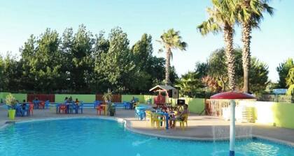 ZEcamping 4 étoiles piscine chiens acceptés club enfant tente BBQ 8m2