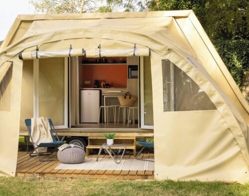 ZEcamping 3 étoiles piscine animaux acceptés mobil-home 4 pers