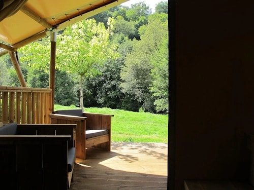 ZEcamping 3* tente BBQ 38m2 5 pers