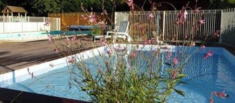 ZEcamping 3* piscine chauffée hammam locatif BBQ 17m2 4 pers