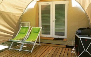 Terrace/patio - ZEcamping 3 étoiles familial piscine chauffée mobil-home 16m2 (Florac)