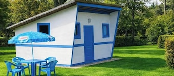 ZEcamping 3 étoiles toboggans pataugeoire dog friendly locatif 15m2