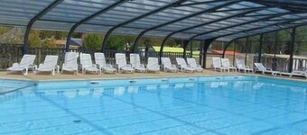 ZEcamping 3* animé piscine couverte pet friendly locatif 16m2 4 pers