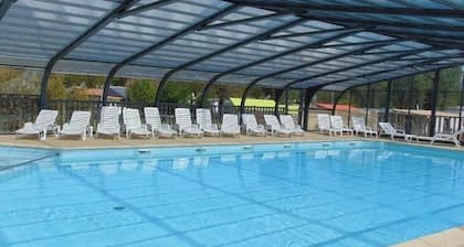 ZEcamping 3* piscine couverte animations locatif 16m2 4 pers