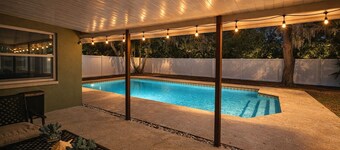 Pet-Friendly Pool Home •  Near Clearwater Beach
