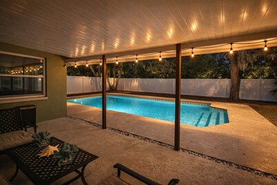 Pet-Friendly Pool Home •  Near Clearwater Beach