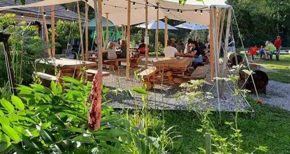 ZEcamping 3* toboggans chiens acceptés cabane 20m2 5 pers