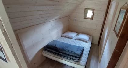 ZEcamping 3* toboggans chiens acceptés cabane 20m2 5 pers