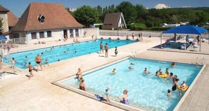 ZEcamping 3 étoiles familial piscine chauffée cabane 2 pers