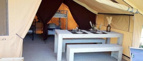 Restauration en plein air