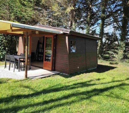 ZEcamping 3 étoiles piscine chauffée pataugeoire locatif 12m2 3 pers