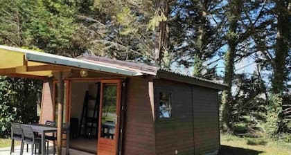 ZEcamping 3 étoiles piscine chauffée pataugeoire locatif 12m2 3 pers