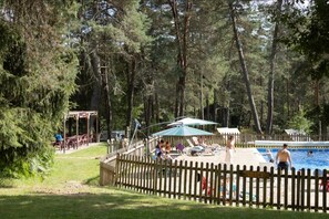 A heated pool - ZEcamping 3* piscine chauffée cabane BBQ 11m2 2 pers (Neuvic)