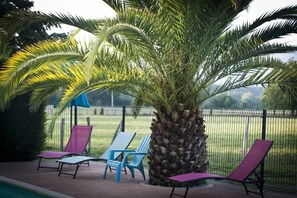 Property grounds - ZEcamping 3 étoiles piscine chauffée locatif BBQ 5 pers (Saucède)