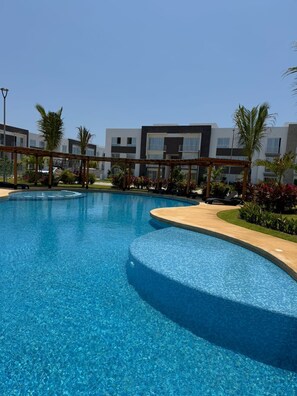 Pool - Depa Coral- Luxory apartment with Private Beach Club (Acapulco de Juárez)