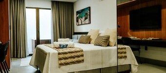 PÉ NA AREIA NO CARIBESSA - FLAT COMPLETO