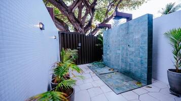 Apartamento conforto | Terraço/pátio