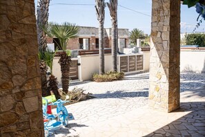 Terrace/patio - Villetta Azzurra - Salento Reservation (Marina di Mancaversa)