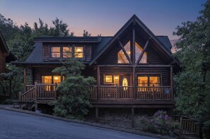 Exterior - Spacious Smoky Mountain Cabin Rental | Sleeps 12 | Game Room & Hot Tub (Pigeon Forge)