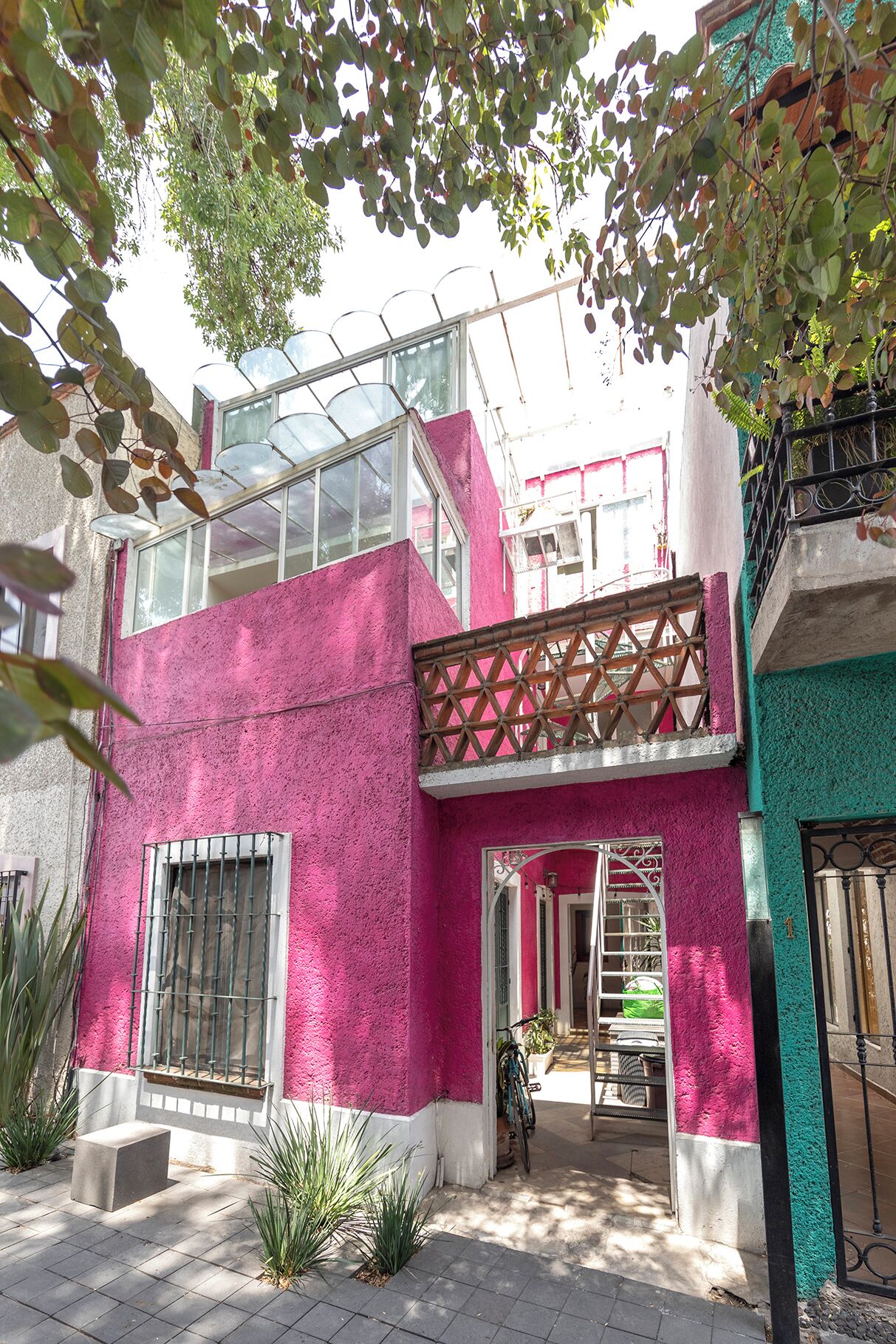 Fachada del alojamiento