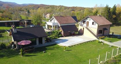 Wellness, pool and sports activities with views of Papuk