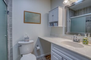 Hair dryer, towels, soap, toilet paper - Walk to Beach and Town!  3BR w/ a Pool! (Bethany Beach)