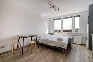 Iron/ironing board, WiFi, bed sheets - Młodych Patriotów Chic Studio (Gliwice)
