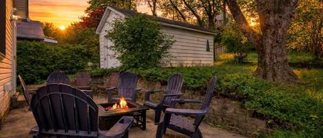 Overnattingsstedets uteområder