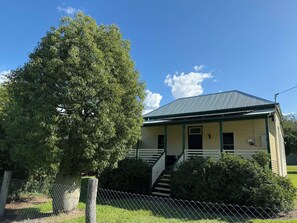 Exterior - Linville Cottage. This is a 100 year old cottage in town close to rail trail. (Linville)