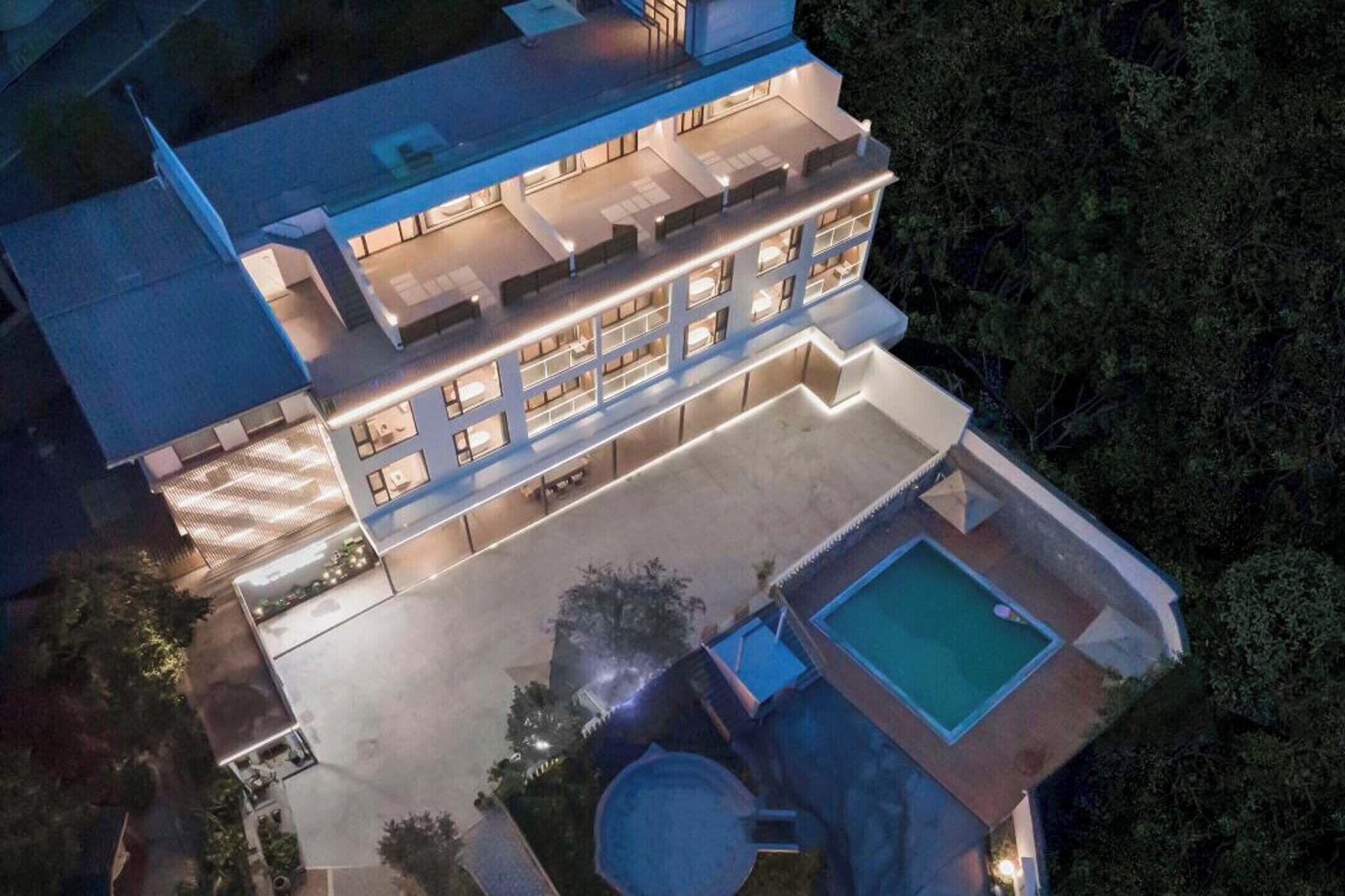 Fassade der Unterkunft