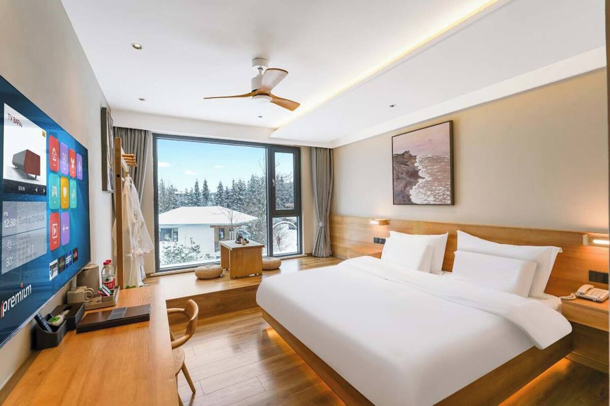 Chambre Double Classique, vue montagne