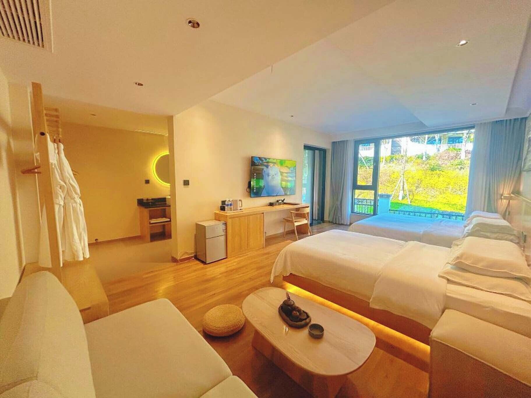 Chambre Triple Standard, vue montagne