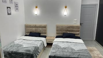2 chambres, fer et planche Ă repasser, Wi-Fi, draps fournis