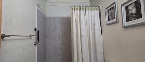 Towels, soap, toilet paper