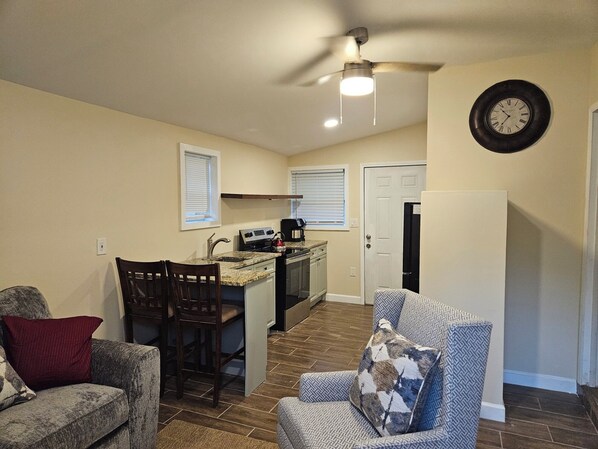 Living area - Enjoy a piece of home in a cozy inviting space. (Waynesboro)