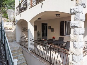 Terrace - Partial sea & city view by Interhome (Rabac)